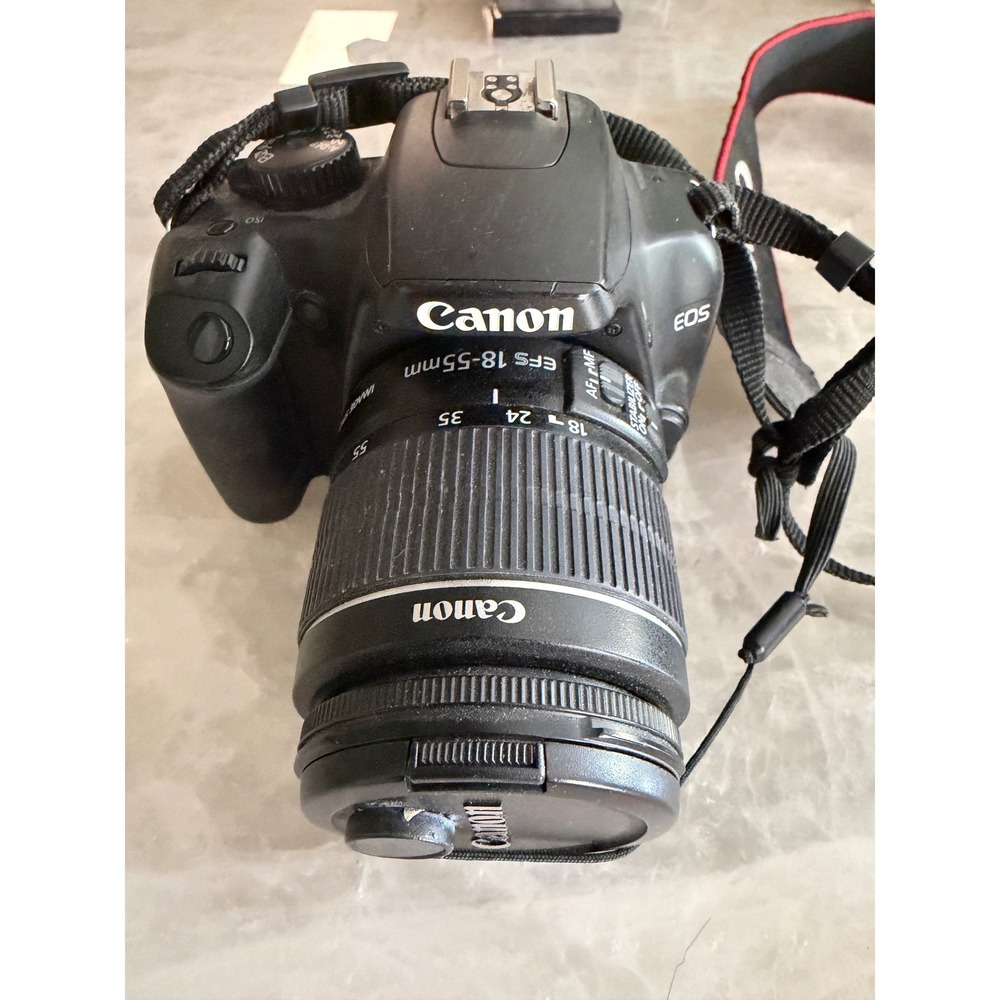 Canon EOS Rebel XS Digital SLR Camera 18-55mm Not Tested for Parts No Charger